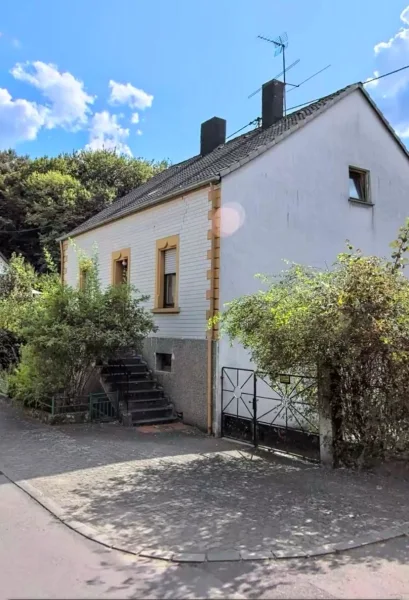 Außenansicht - Haus kaufen in Völkingen - Einfamilienhaus  in ruhiger Lage von Völklingen!