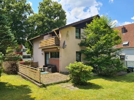 Gartenansicht  - Haus kaufen in St. Ingbert - Top! Freistehendes Ein-/Zweifamilienhaus in guter Lage von St. Ingbert