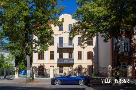 Villa-Herbert-Ansicht0923 - Wohnung kaufen in Berlin-Waidmannslust - 3-Zi.-Balkon-Wohnung Erstbezug Villa Herbert in Waidmannslust