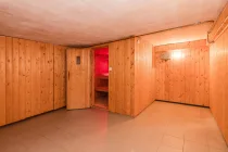 Sauna im Keller