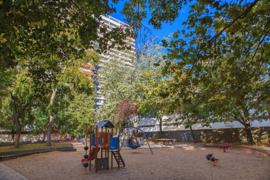 Spielplatz zur Wohnanlage