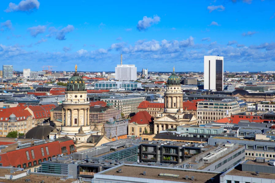 Balkonblick zur historischen Mitte