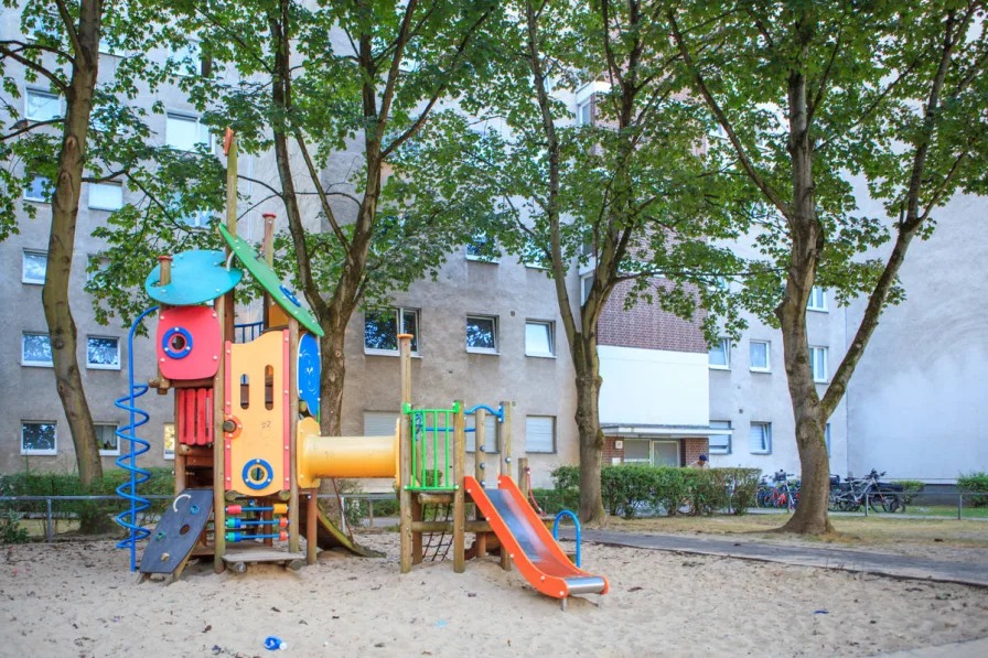 Spielplatz der Wohnanlage