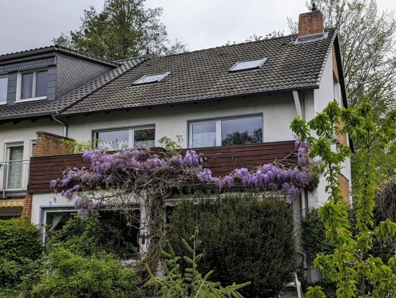 Rückansicht - Haus kaufen in Hannover - Top Lage Reihenendhaus in Kirchrode