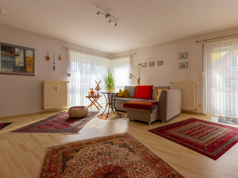 Wohnzimmer - Wohnung kaufen in Gräfenhainichen / Jüdenberg - Attraktive Kapitalanlage: Moderne Eigentumswohnung in Jüdenberg mit idealer Anbindung