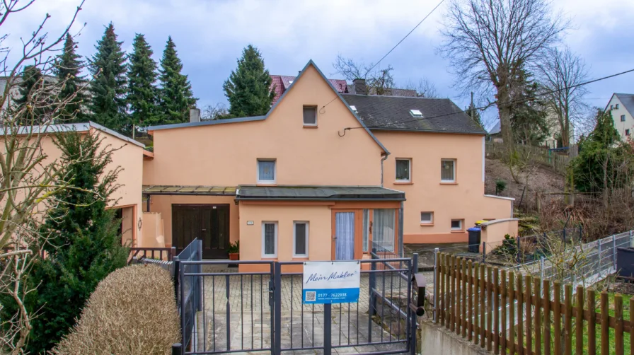 Ansicht - Haus kaufen in Lichtenau - Idyllisch wohnen in Auerswalde