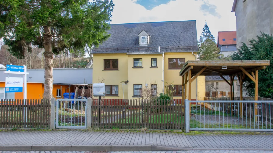 Ansicht - Haus kaufen in Wittgensdorf - Viel Platz in Wittgensdorf/Chemnitz