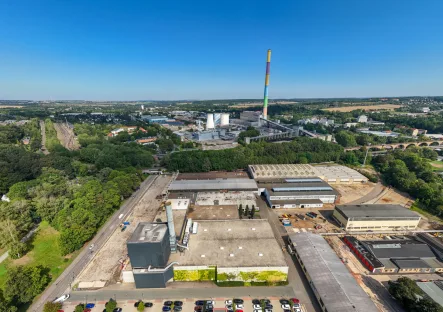 Ansicht - Halle/Lager/Produktion kaufen in Chemnitz - Gewerbefläche in der Schönherrfabrik