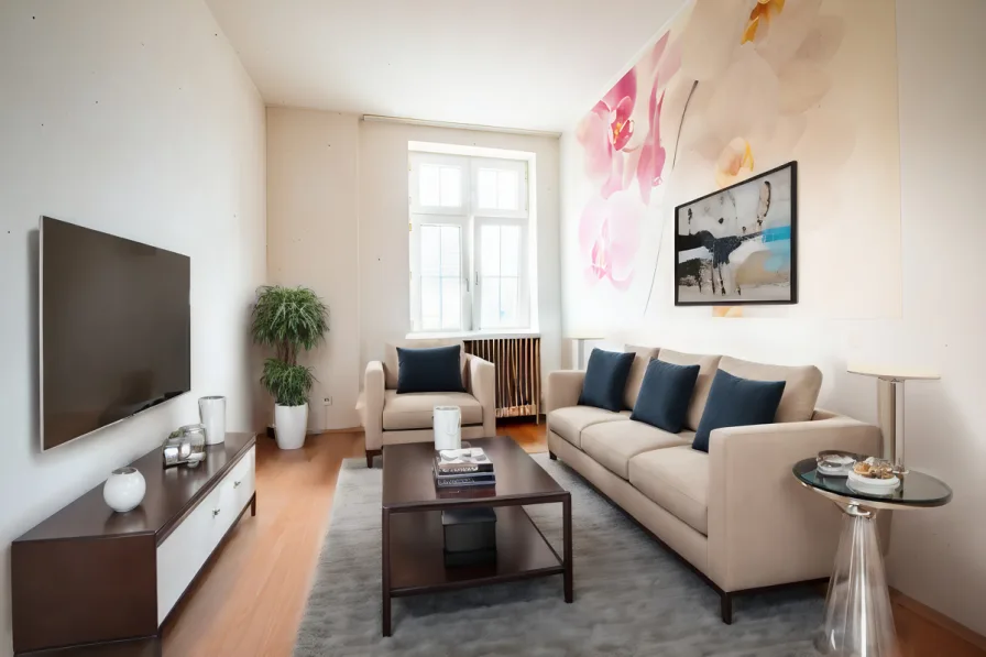 Titelbild - Wohnung kaufen in Essen - Zentral gelegene 3-Zimmer-Wohnung mit Balkon und viel Platz zur individuellen Gestaltung