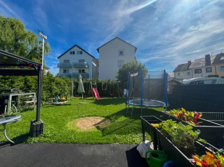 Terrasse und Garten - Haus mieten in Kaufungen - Familiengerechte Doppelhaushälfte zur Vermietung in ruhiger Top-Lage