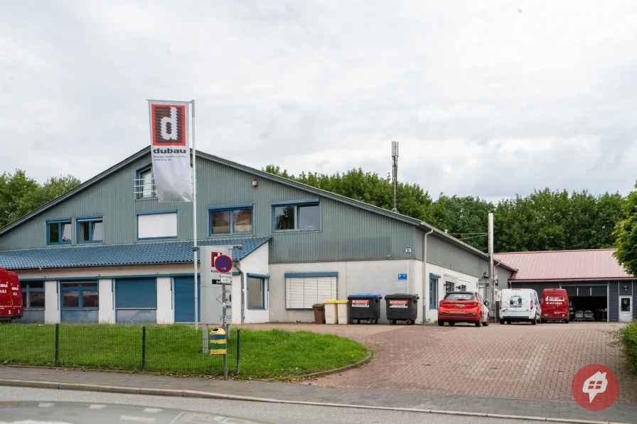 Außen - Büro/Praxis mieten in Kiel - Ebenerdige Gewerberäume für Büro / Ausstellung / Praxis....