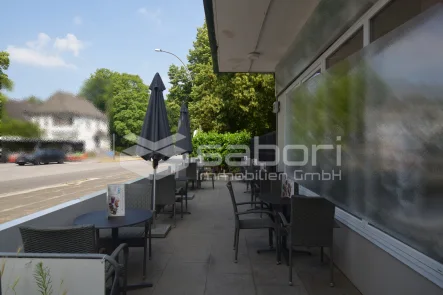 Terrasse - Gastgewerbe/Hotel mieten in Hamburg - Eisdiele mit sonniger Terrasse zur Verfügung