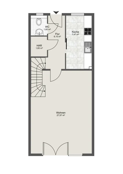 EG (schematisch dargestellt)