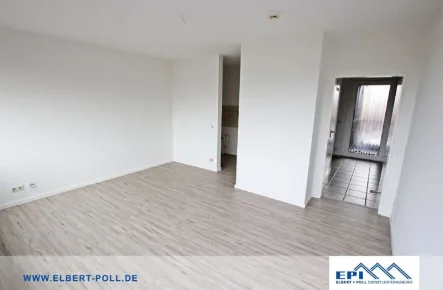 Wohnzimmer.jpg - Wohnung mieten in Nordhorn - Moderne 1-Zimmer-Wohnung mit großem Balkon
