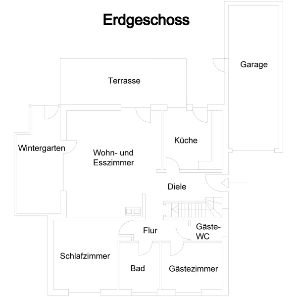 Grundriss Erdgeschoss