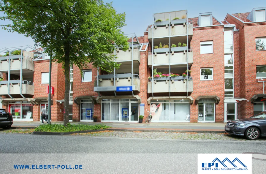 Außenansicht - Wohnung mieten in Nordhorn - Zentrale und frisch renovierte 3-Zimmer-Wohnung in Innenstadtnähe