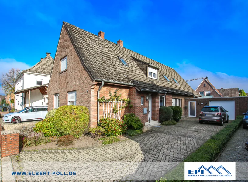 Titelbild - Haus kaufen in Nordhorn - Dreifamilienhaus in Nordhorn-Blumensiedlung