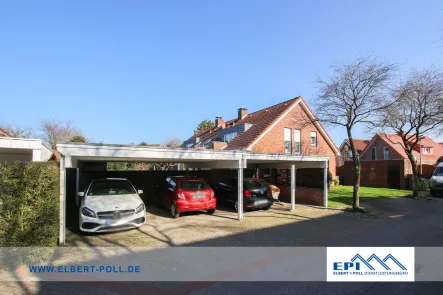 Titelbild - Wohnung kaufen in Nordhorn - Zwei-Zimmer-Dachgeschosswohnung mit Balkon in Deegfeld