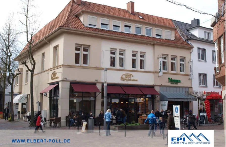 Außenaufnahme - Wohnung mieten in Nordhorn - Stilvolle Wohnung in der Nordhorner Innenstadt