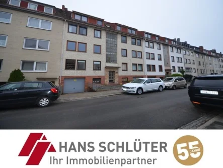 Außenaufnahme - Wohnung kaufen in Bremen - Findorff - 3-Zi.-ETW samt großem Balkon in zentraler und ruhiger Lage!