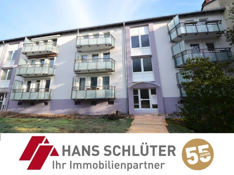 Hausansicht - Wohnung kaufen in Bremen - Vermietete, attraktive 2-Zi. ETW mit Balkon in begehrter Lage von Schwachhausen 