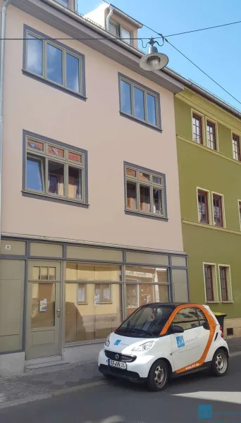 Hausansicht - Laden/Einzelhandel mieten in Erfurt - Modernes Ladenlokal in TOP-Lage zum Domplatz