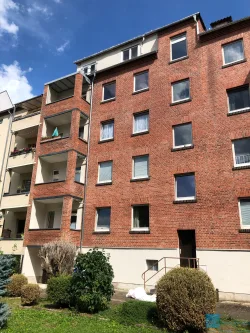 Rückansicht - Haus kaufen in Erfurt - 1.680 €/m²!!! Mehrfamilienhaus im Stadtzentrum zu verkaufen!