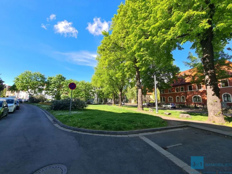 Direkte Umgebung - Wohnung mieten in Erfurt - Attraktive Terrassenwohnung für Singles oder Pendler!