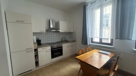 Wohnküche - Wohnung mieten in Weimar - Gemütliche 2-Zimmer-Wohnung mit Terrasse und eigenem Zugang!