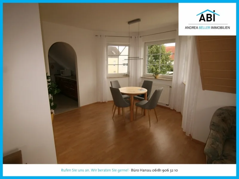 Essbereich - Wohnung mieten in Bruchköbel - **Attraktive möblierte Wohnung mit Balkon**