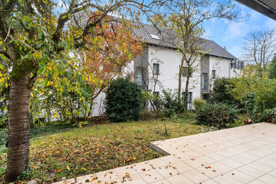 Terrasse und Garten