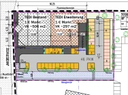 Plan mit Stellflächen