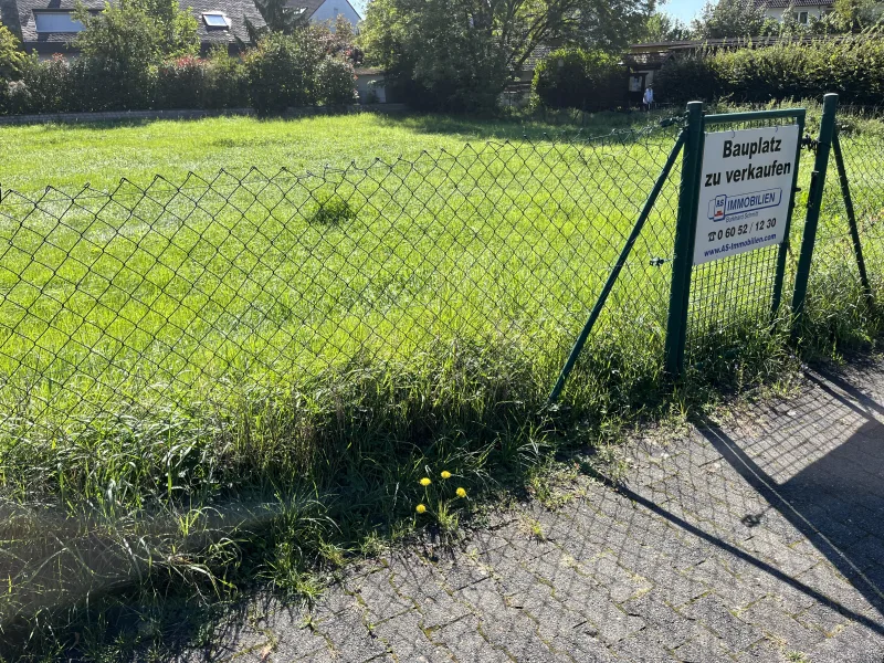 Bauplatz zu verkaufen - Grundstück kaufen in Rodenbach-Niederrodenbach - Bauplatz in Niederrodenbach mit Traummaße...