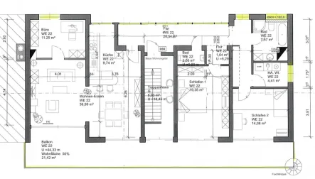 großzügige Penthousewohnung - Wohnung kaufen in Bad Orb - AS-Immobilien.com +++ Penthouse mit  Blick in alle Himmelsrichtungen und  2 Garagen +++