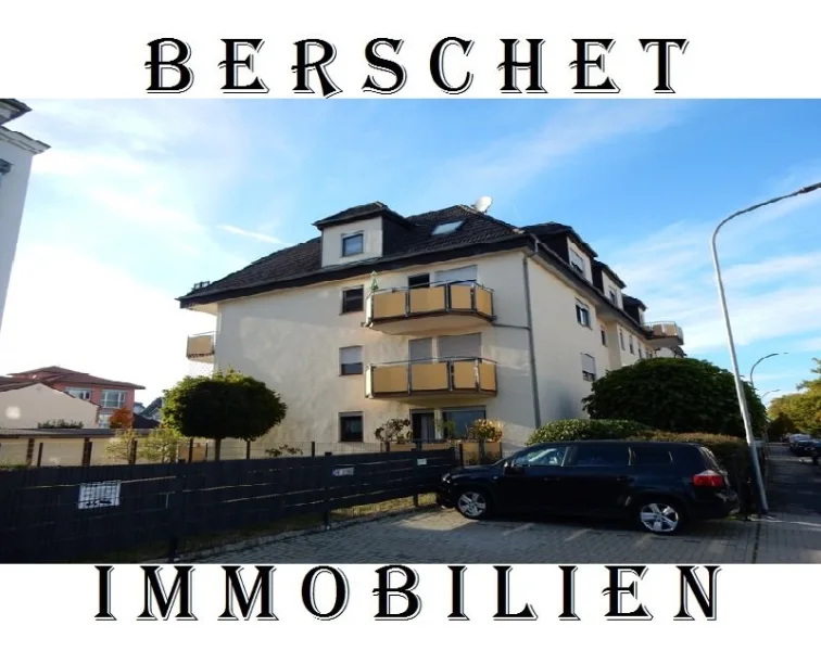 Außenansicht - Wohnung kaufen in Obertshausen - Obertshausen, gut geschnittene 2-Zimmerwohnung mit Einbauküche und Balkon