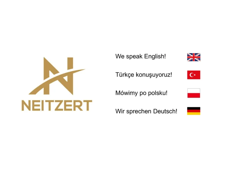 Wir sprechen vier Sprachen!