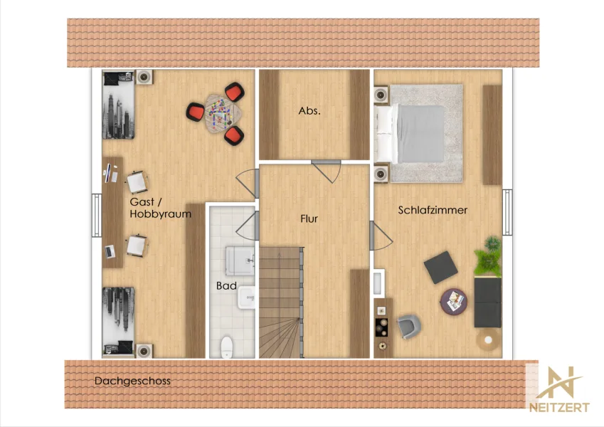 Grundriss Dachgeschoss