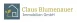Logo von Claus Blumenauer Immobilien GmbH