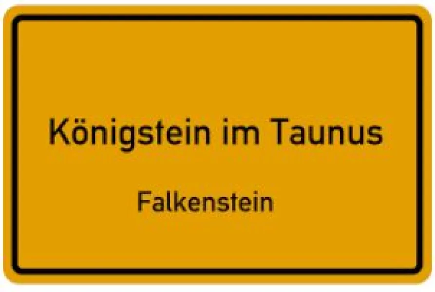 Straßenschild - Grundstück kaufen in Königstein - Baugrundstück mit Altbestand