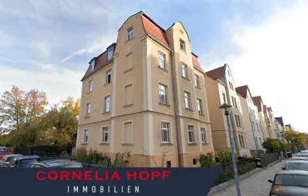 Außenansicht - Wohnung mieten in Weimar - #BlickinsGrüne #Altbau #GuteAnbindungen