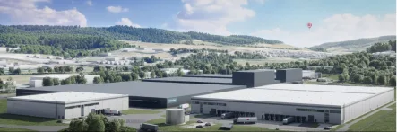 Objektansicht 1 - Halle/Lager/Produktion mieten in Bad Hersfeld - Durchstarten in 2025! Logistikneubau in Bad Hersfeld