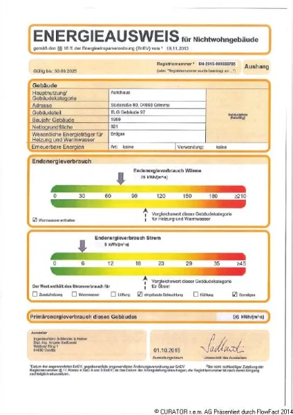 Aushang Energieausweis Geb 97