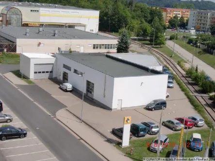 Außenanlage (2) - Halle/Lager/Produktion mieten in Grimma - Kleine Lagerfläche mit Büro zu vermieten!