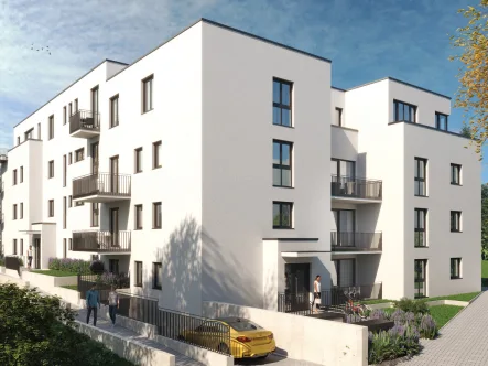  - Wohnung kaufen in Bad Homburg - Modern und kompakt – 2-Zimmer-Wohnung mit Balkon in Toplage