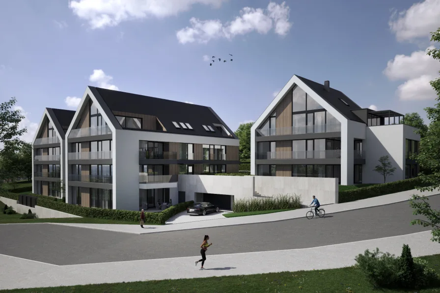 3Ansicht 1 - Wohnung kaufen in Kronberg im Taunus  - VICTORIA RESIDENCE - Wohnen am Viktoriapark3 Zimmer Wohnung im EG