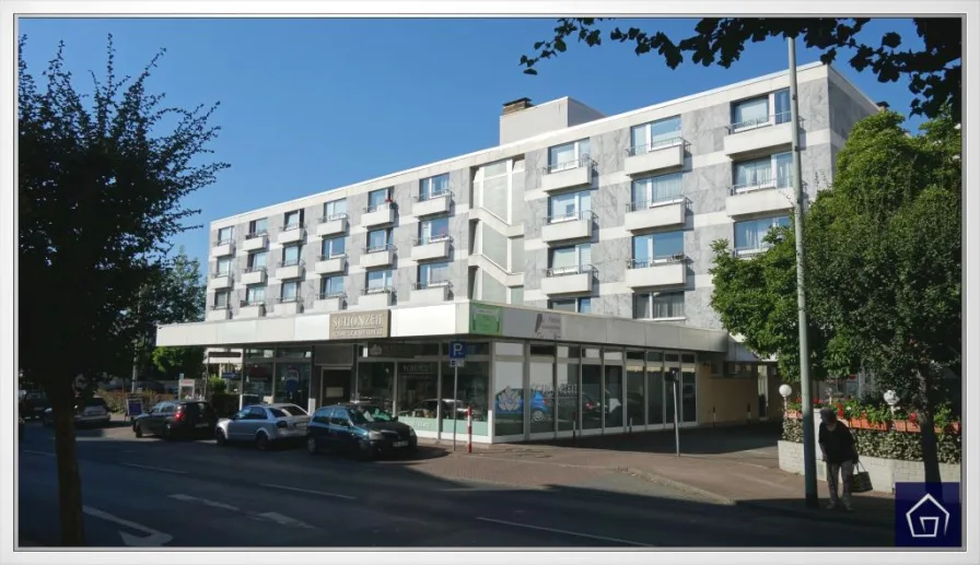 Hausansicht - Wohnung kaufen in Bad Soden am Taunus - PROVISIONSFREI - Vermietetes 1-Zimmer Appartement in Zentrumslage von Bad Soden