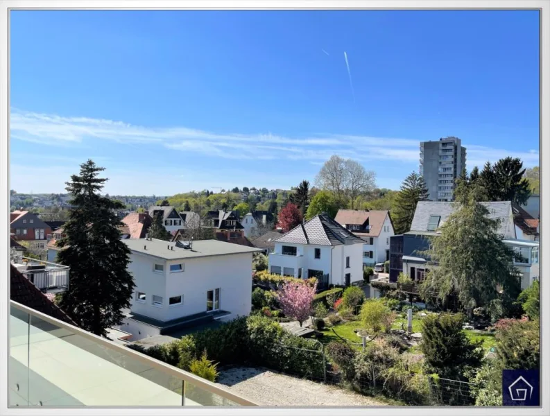 Blick - Wohnung mieten in Bad Soden am Taunus - SCHICKES Penthouse in absoluter Bestlage - direkt am Kurpark