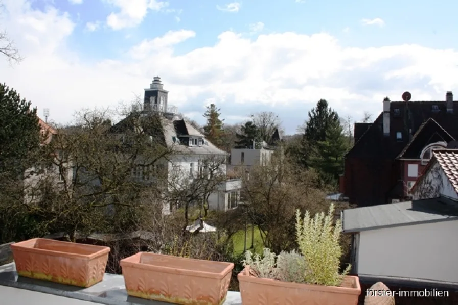 Ausblick - Wohnung mieten in Darmstadt - Darmstadt: Großzügige Maisonette-Wohnung