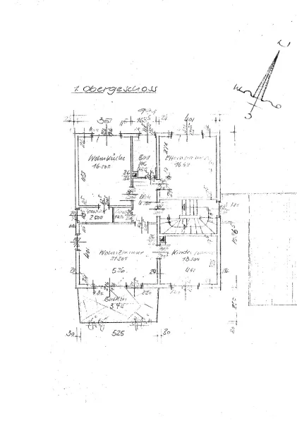 Grundriss Obergeschoss