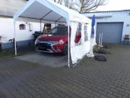 Doppelgarage Carport mit Wallbox